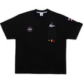 BAPE BY KAZUKI KURAISHI MULTI PATCH MILITARY TEE MENS