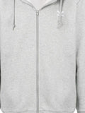adidas oversized zip front hoodie