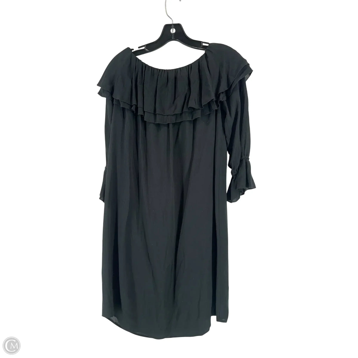 Dress Casual Midi By Soft Surroundings In Black, Size: Mp