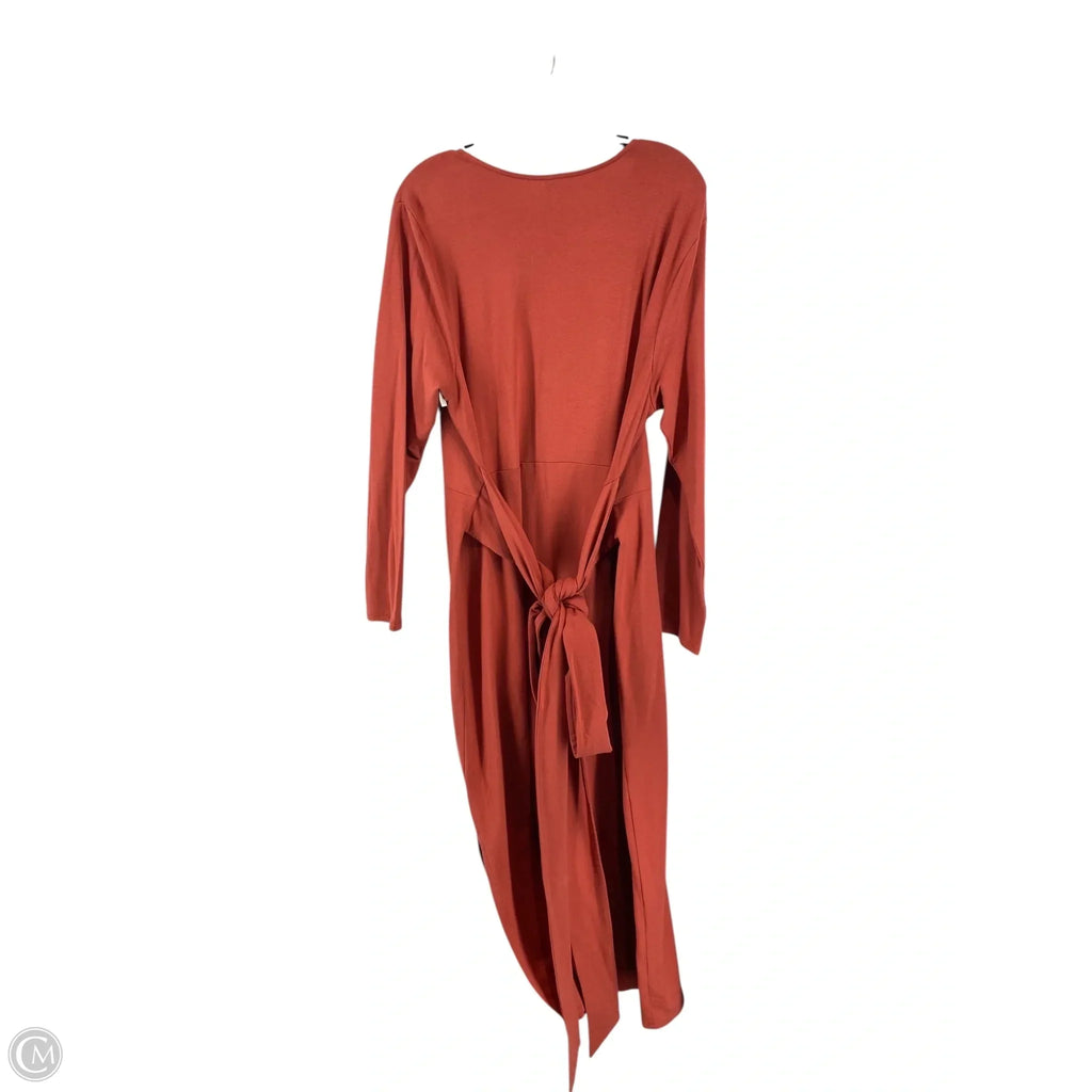 Dress Casual Maxi By Pure Jill In Red, Size: 1x
