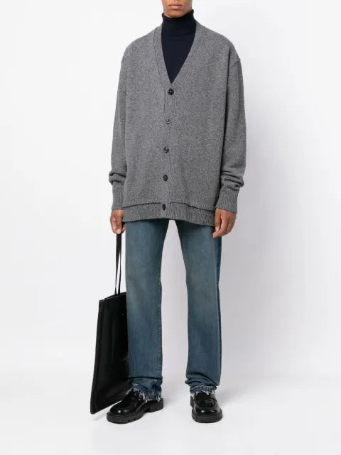 Maison Margiela elbow patch cardigan