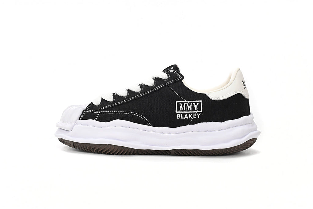 Rsnow Maison Mihara Yasuhiro Blakey OG Sole Canvas Low Black NO.762 A08FW735