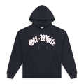 Black Goth Logo Hoodie