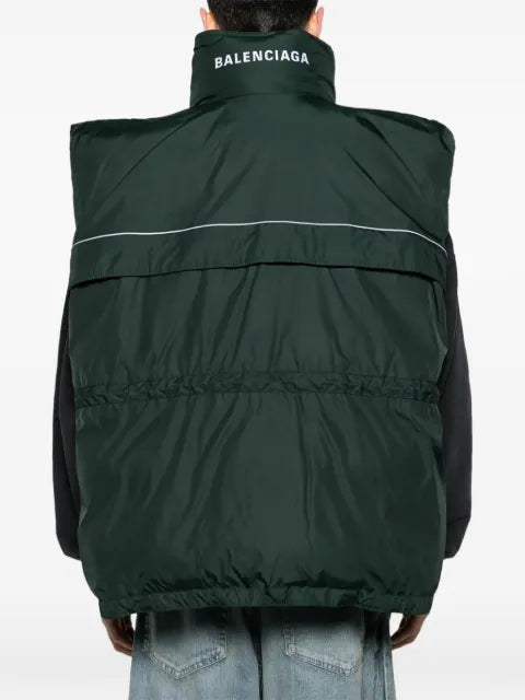 Balenciaga logo-print gilet
