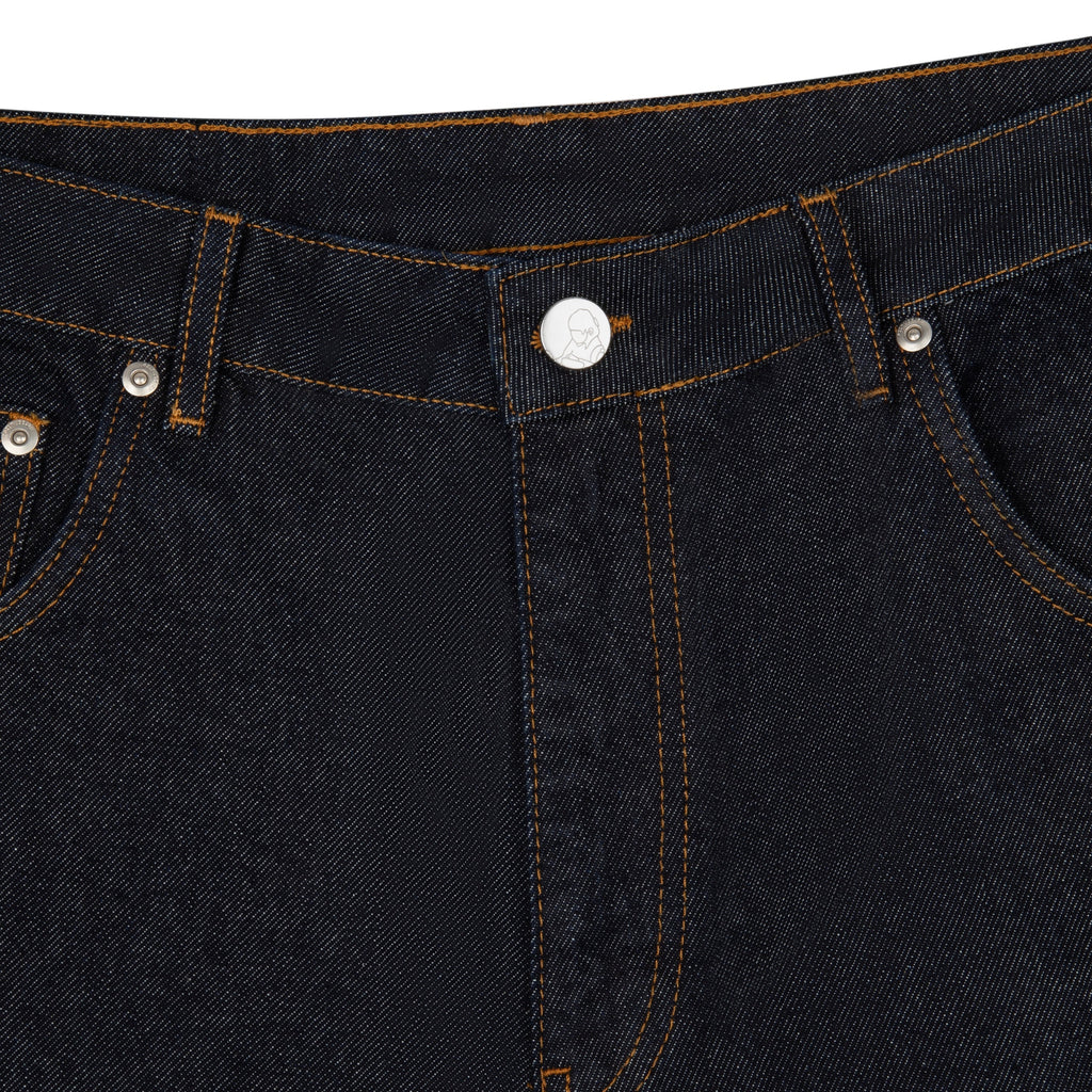 "kyoto" indigo raw Denim