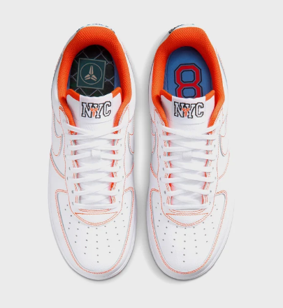 Nike Air Force 1 Low Pro 'White Safety Orange'
