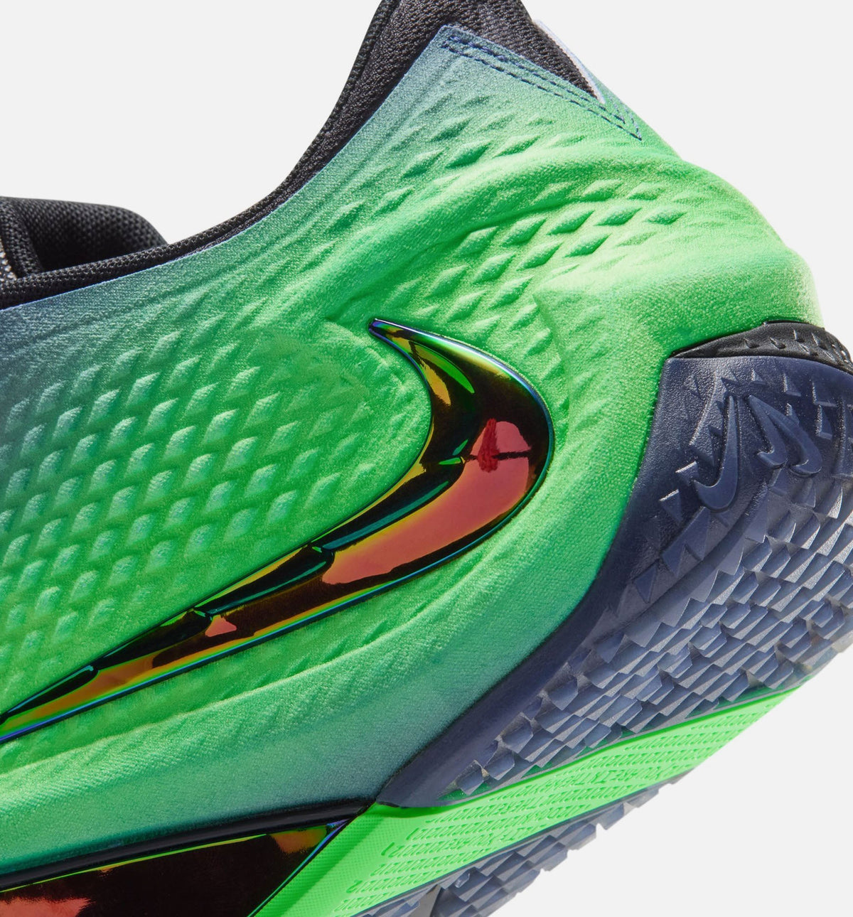 Ja 4 Nightmare Men's Lifestyle Shoes - Obsidian/Black/Electric Green/Metallic Silver