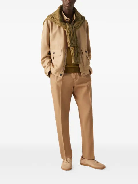 Zegna front-pocket jacket