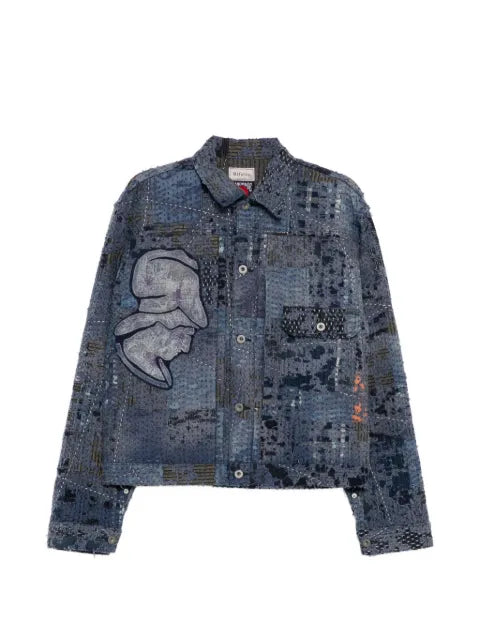 Kafeneo by TBF  patch-work jacket