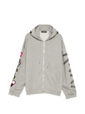Mastermind Japan slogan-patch hoodie