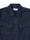 Universal Works flap-pocket overshirt