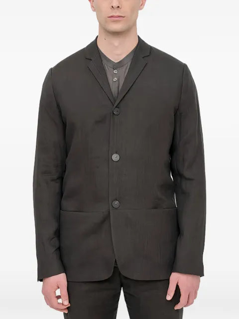 Label Under Construction single-breasted blazer