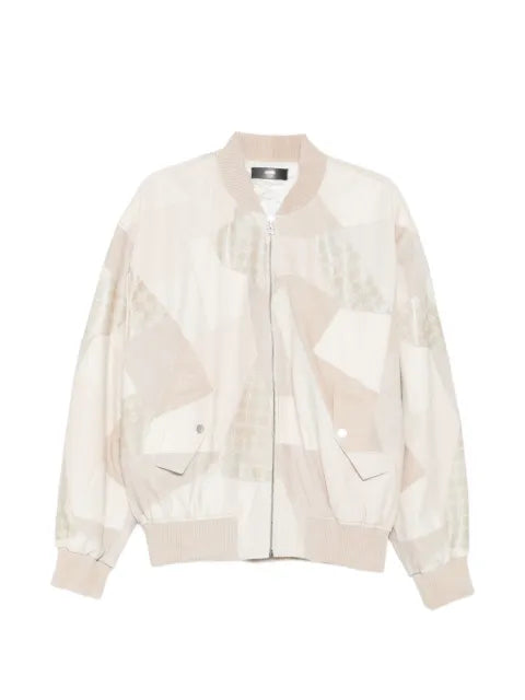 AMIRI patchwork bomber jacket