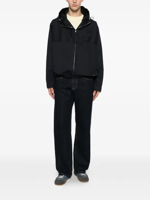 SANDRO zip-up hooded jacket