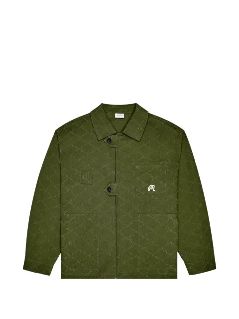 Malbon Golf Alameda diamond-textured jacket