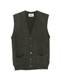 ALPHA STUDIO button-up wool waistcoat