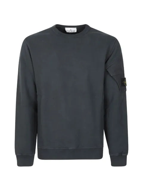 Stone Island 6100015 brushed organic cotton fleece sweatshirt