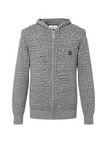 Philipp Plein wool cashmere zip hoodie Cocco