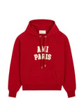 AMI Paris logo-print raglan-sleeve hoodie