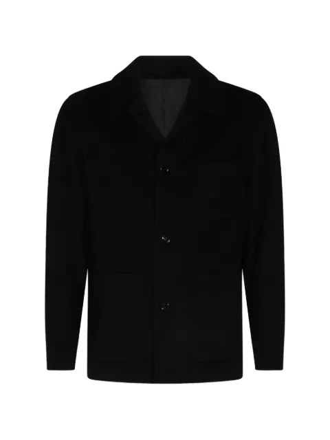 Lardini patch-pocket cashmere jacket