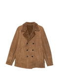 Boglioli double-breasted leather jacket