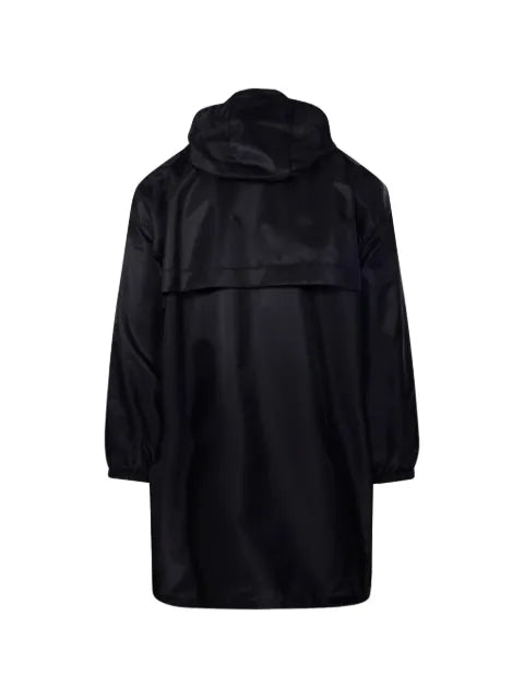 Saint Laurent hooded logo-print jacket