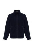 Moncler logo-patch zip-up sweater