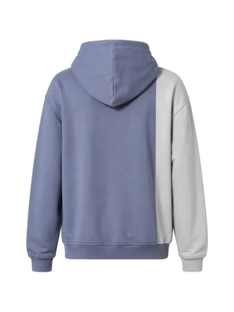 ESPRIT bleached-effect panelled hoodie