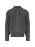 Comme des Garçons Homme ribbed-knit sleeve-pocket cardigan