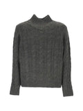 KEELING cable-knit mock-neck sweater