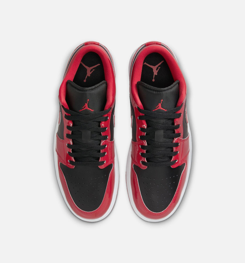 Air Jordan 1 Low SE Men's Sneakers | Black/Varsity Red/White