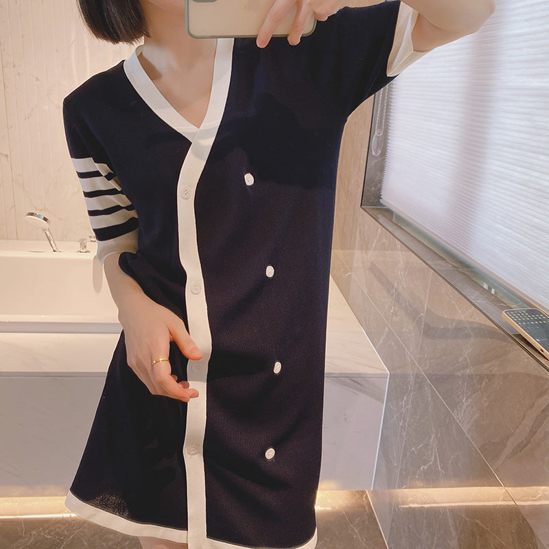 Women's Color-Block T-Shirt Dress | Thom Browne