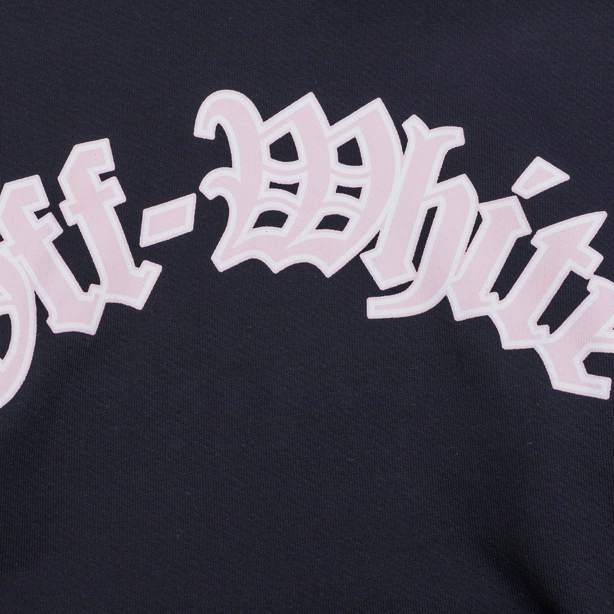 Black Goth Logo Hoodie