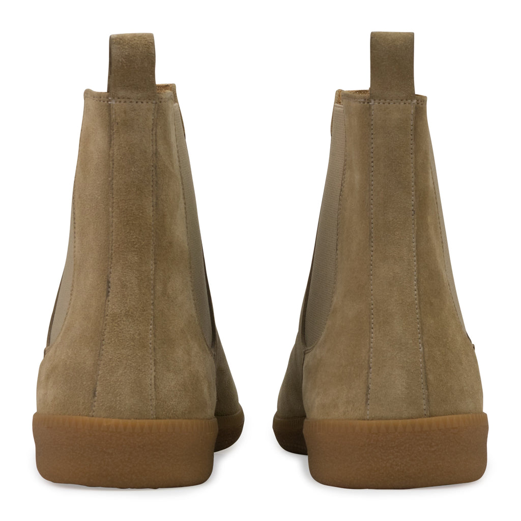 Seline / Tan Chelsea Suede Boots