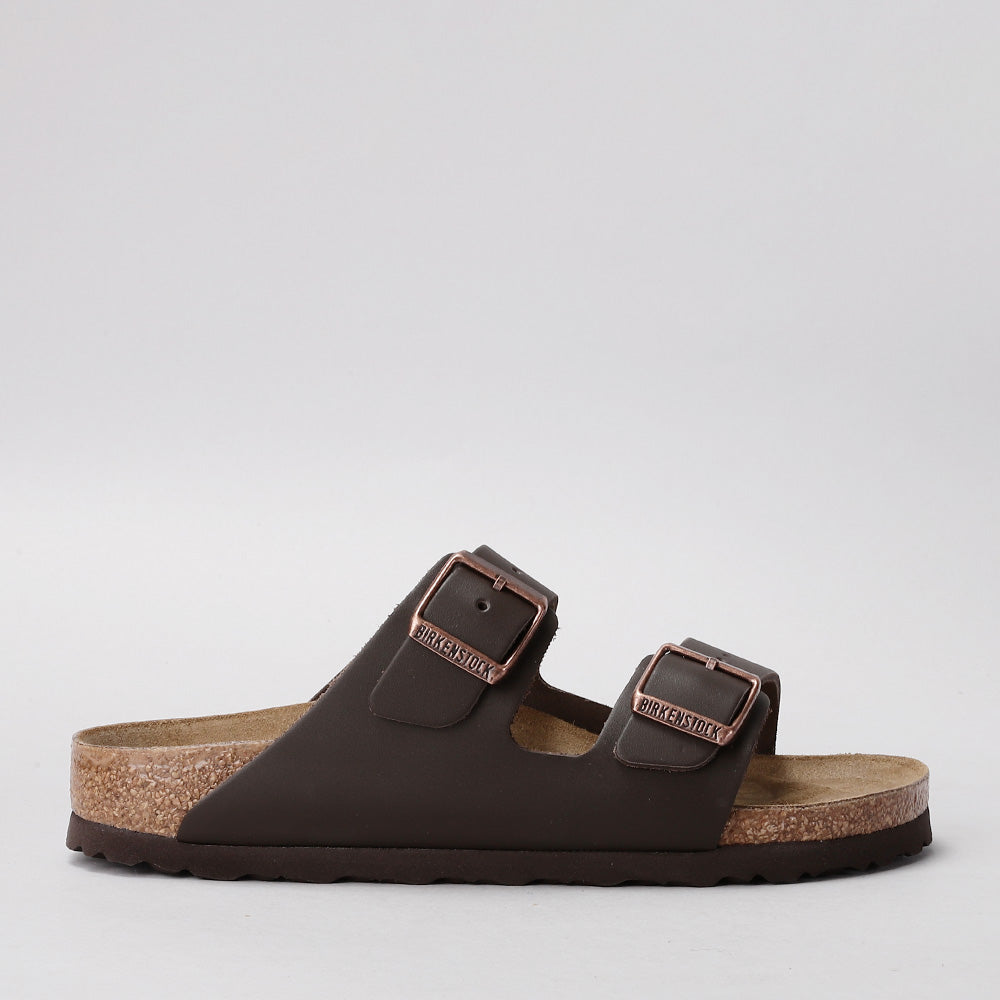 BIRKENSTOCK - ARIZONA 51103 - DK BROWN SMOOTH LEATHER NARROW