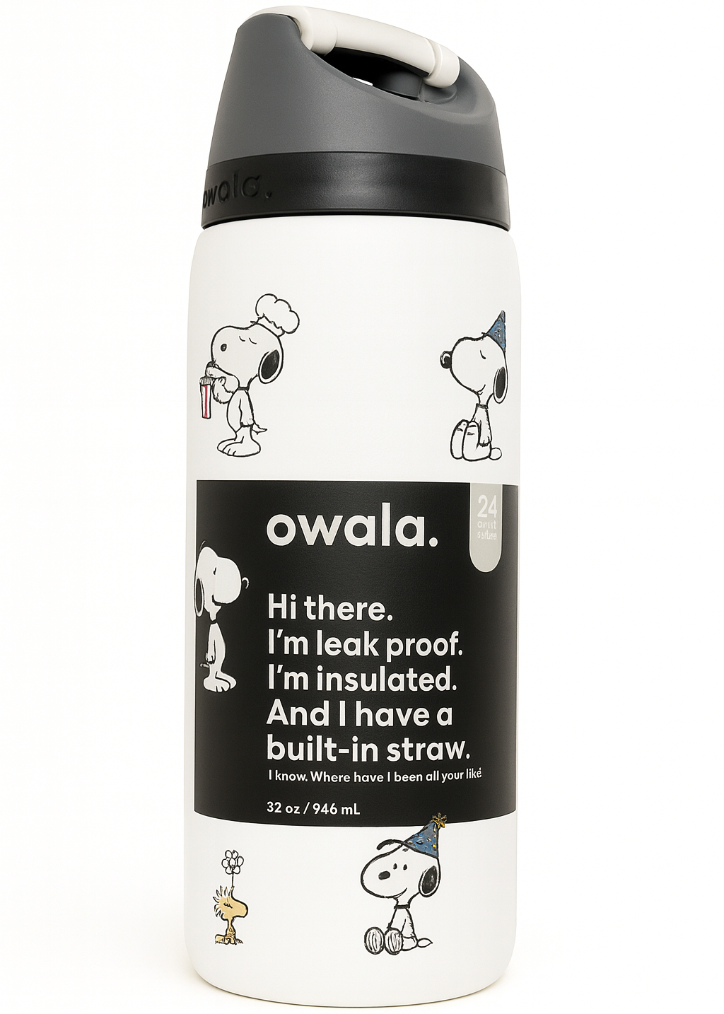 LIMITED EDITION SNOOPY OWALA 32oz