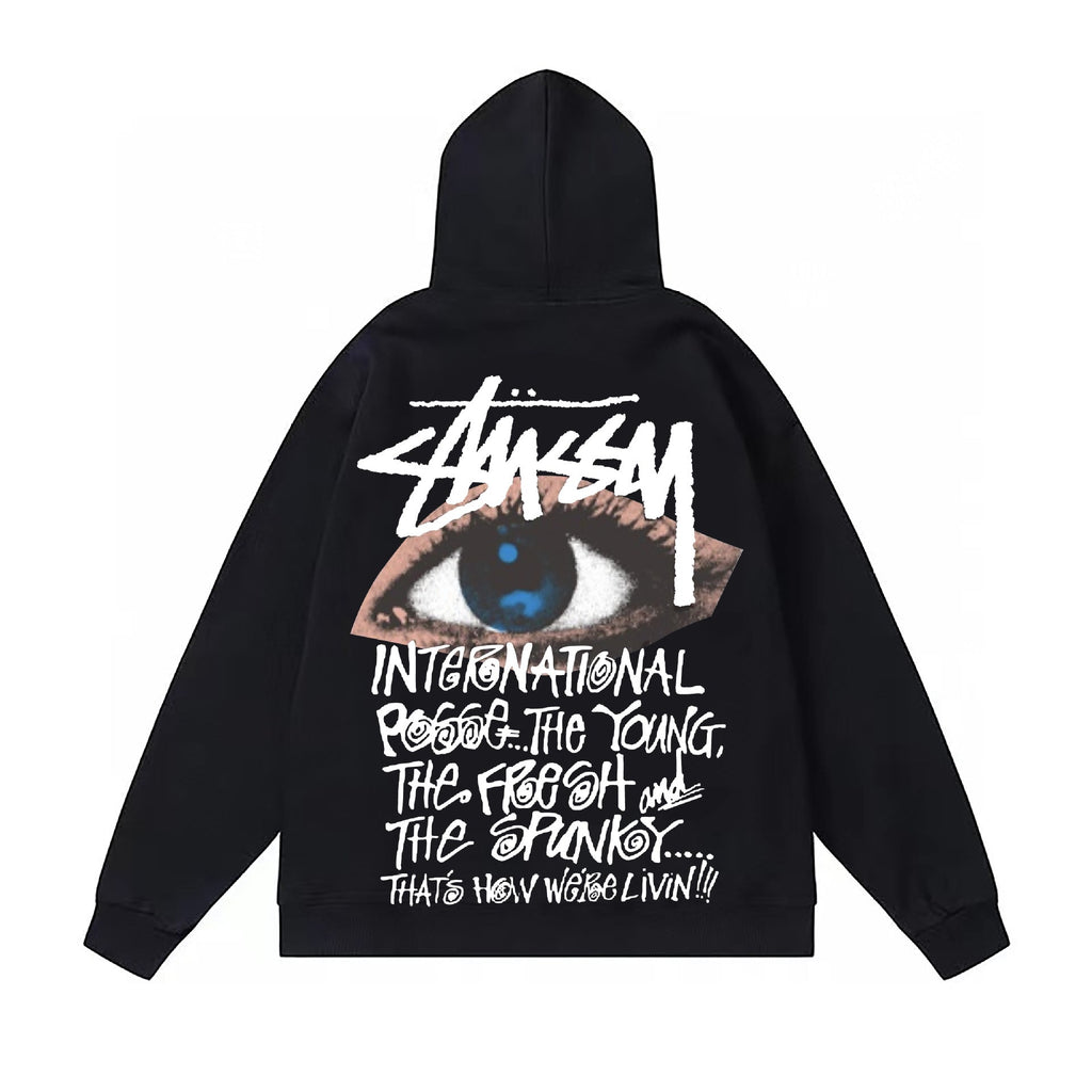 Stussy Hoodie Fleece Hooded Sweater