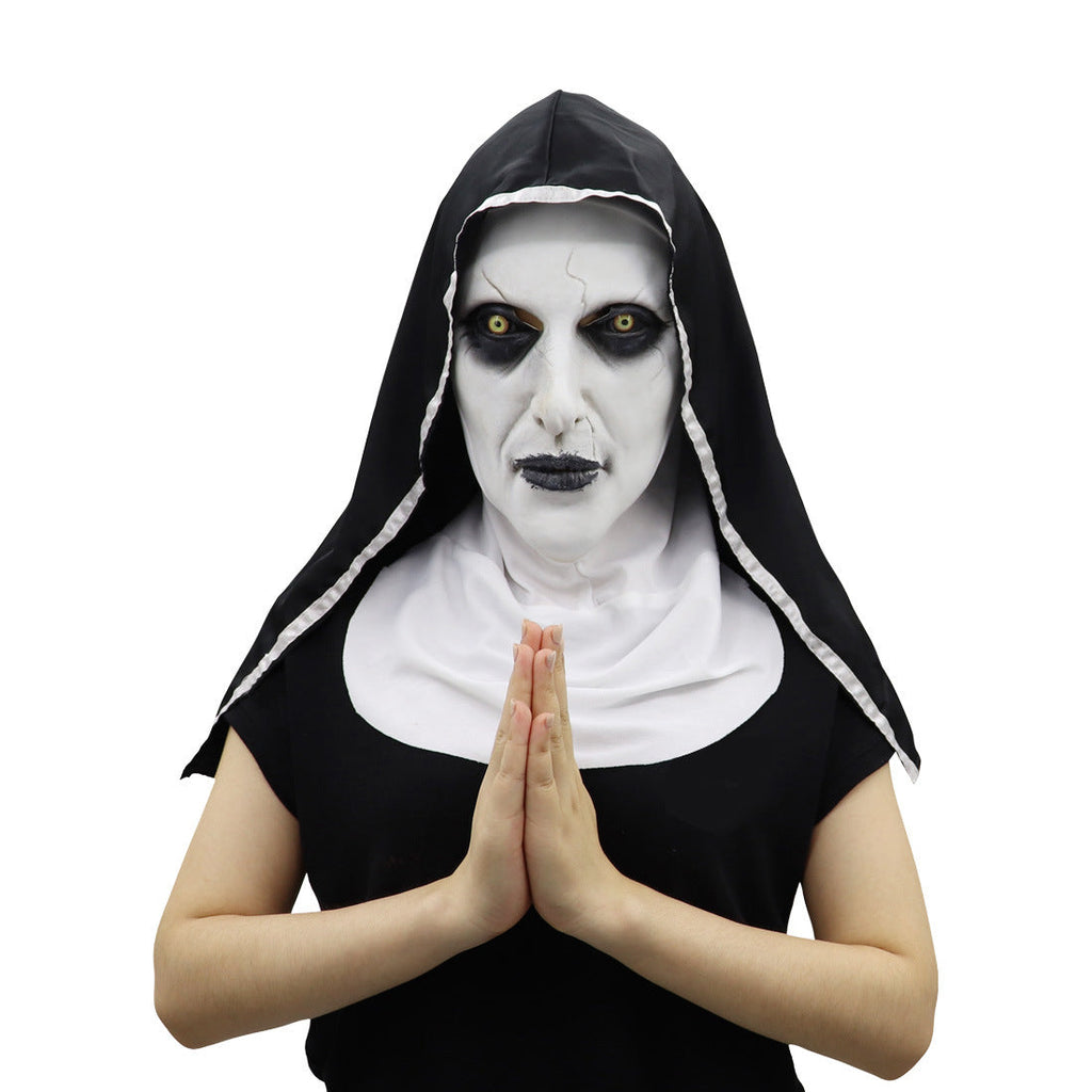 Halloween Women The Nun Valak Cosplay Set The Conjuring 2 With Mask