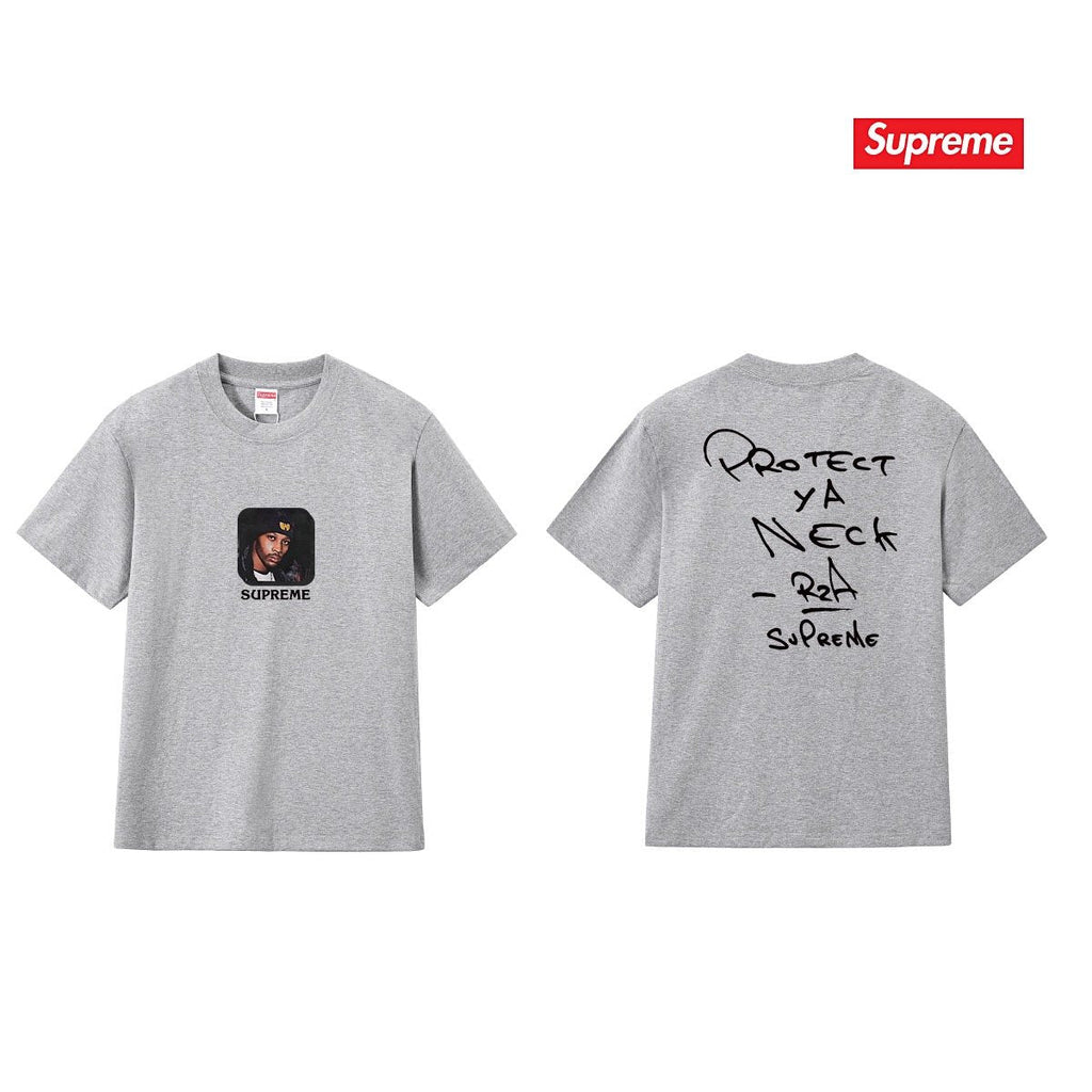 Supreme Protect Ya Neck RZA Portrait Graphic T-Shirt