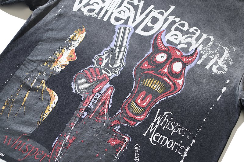 VALE USA Distressed Dreams Graphic T-Shirt