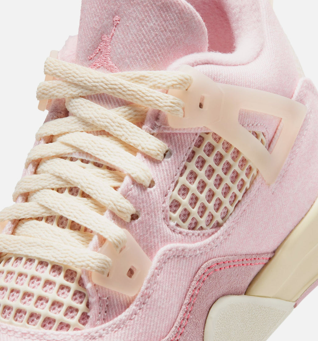 Air Jordan 4 Retro "Pink Pearl and Iced Carmine" Little Kids' Shoe – Pearl Pink/Iced Carmine/Coconut Milk