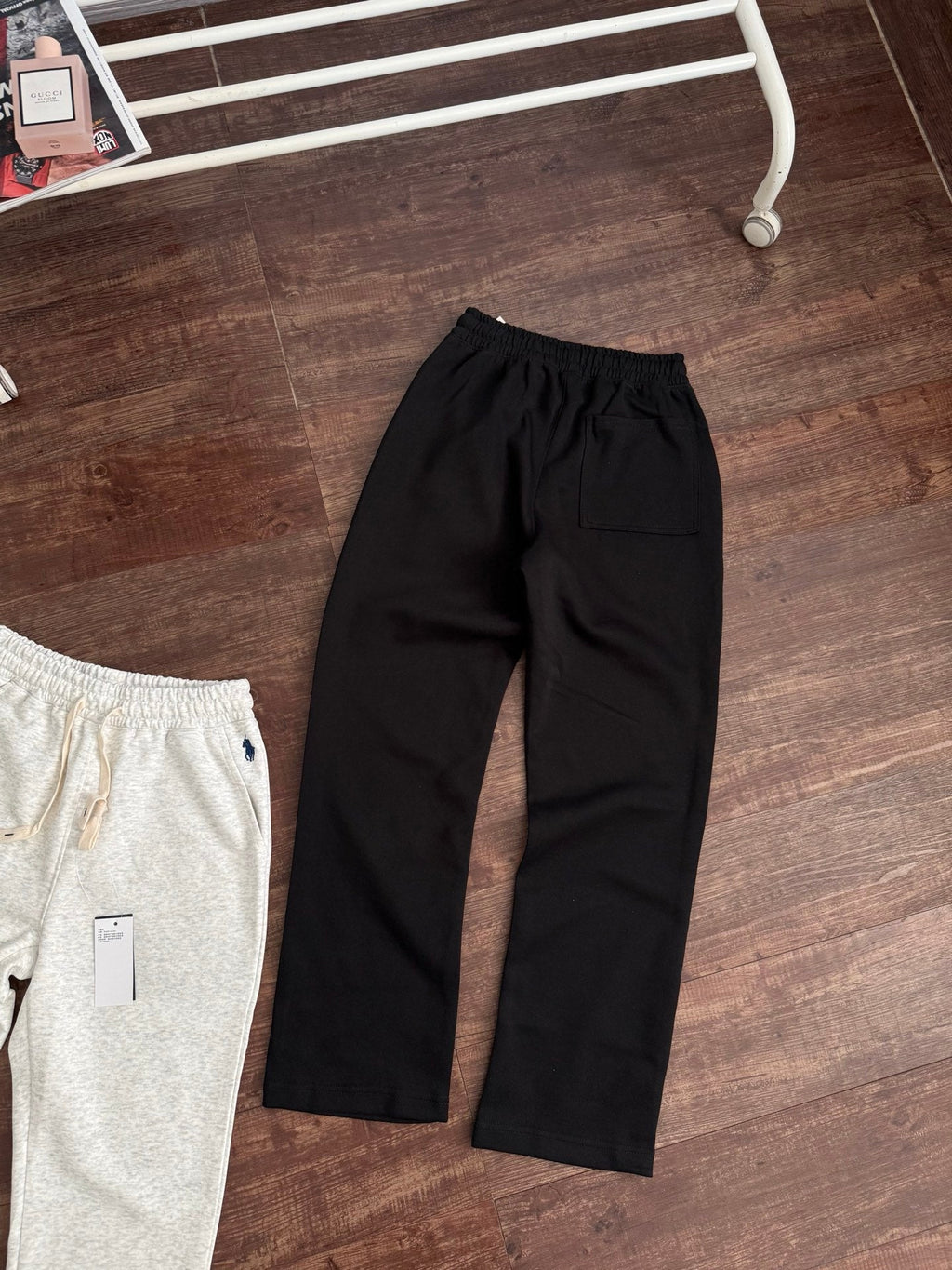 Ralph Lauren Cotton Loose Straight Sweatpants – 2025 Autumn Collection