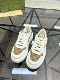 Gucci Men's Monogram Low-Top Sneakers - Layered Paneled Upper