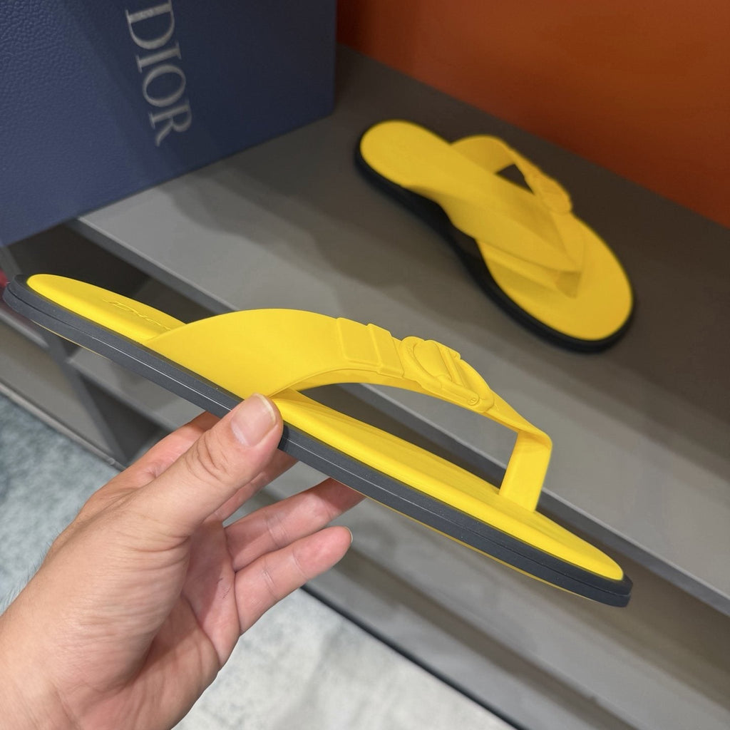 Dior Rivage Buckle Thong Sandals