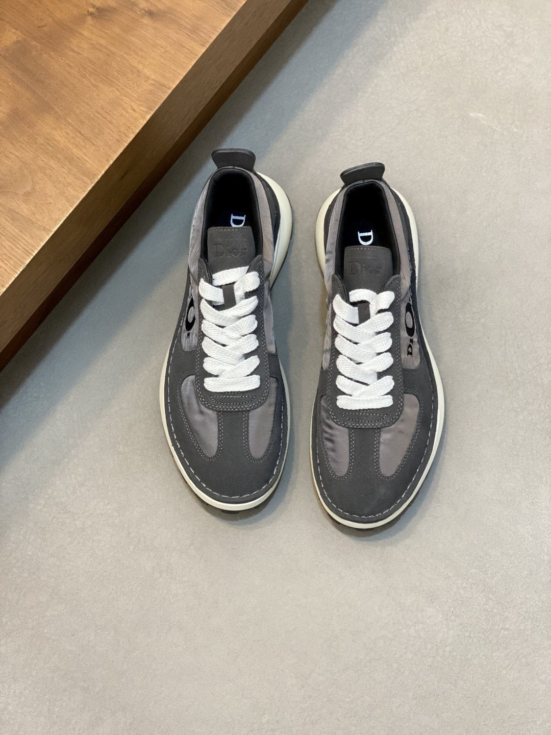 Dior Paneled Low-Top Sneakers