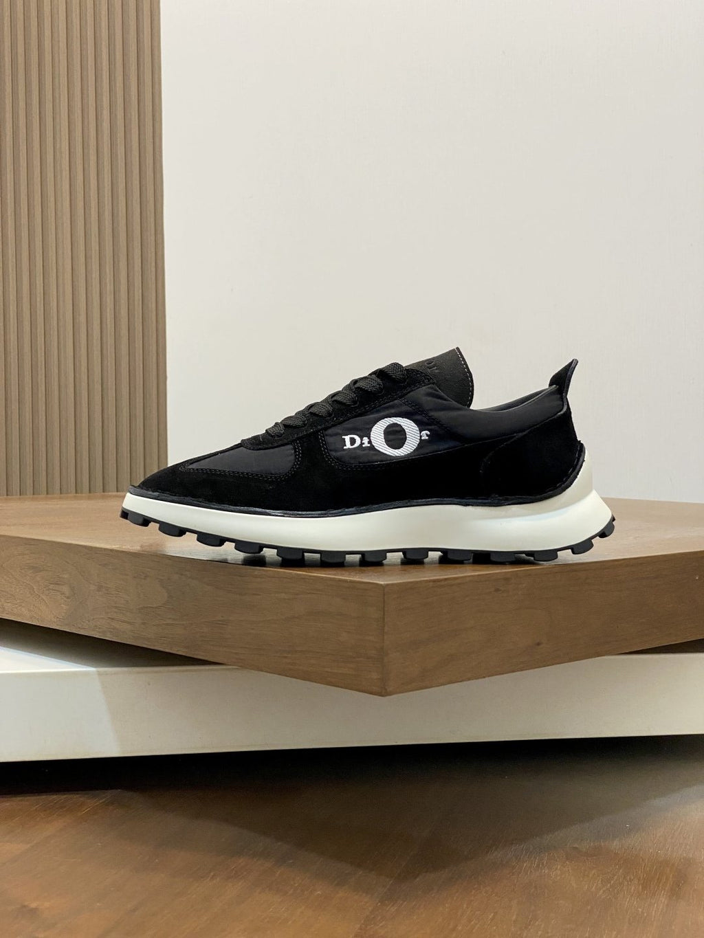 Dior Paneled Low-Top Sneakers