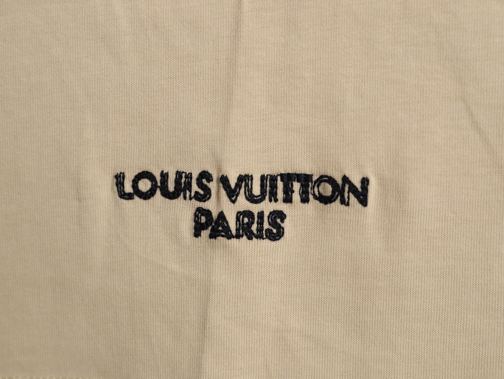 Louis Vuitton L.V.M. Lettering T-Shirt - Beige