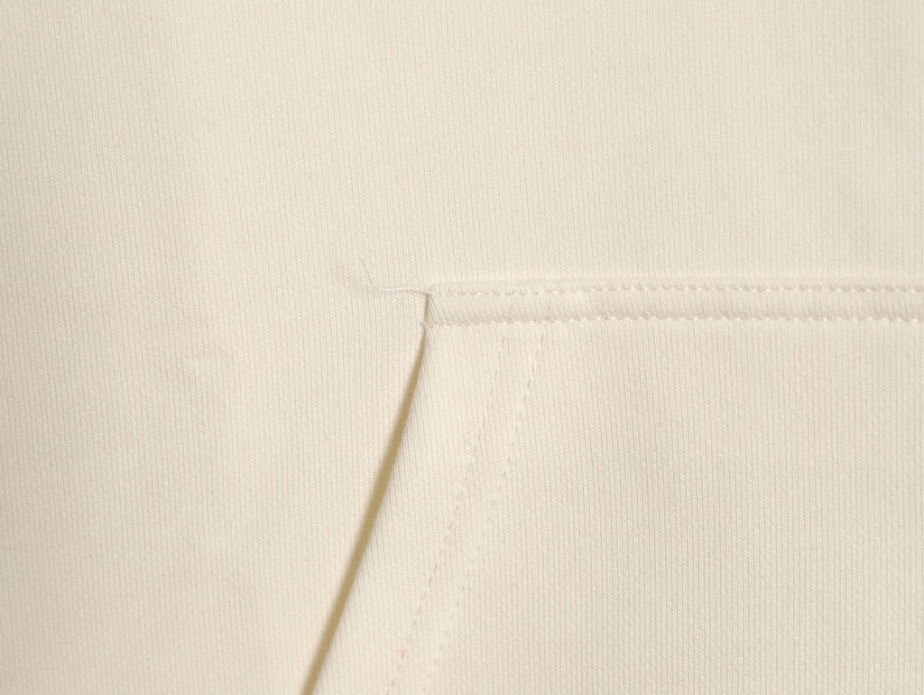 Dior “For My Real Friends” Slogan Hoodie - Cream